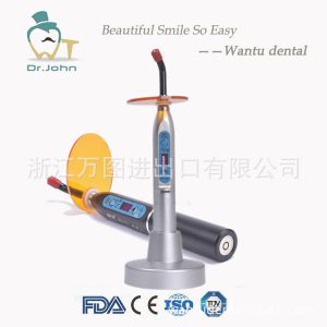 牙科光固化機_牙科光固化機LED光固化燈金屬外殼光敏固化機光敏燈導光棒