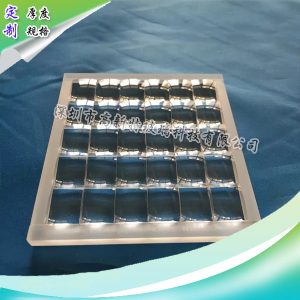 石英玻璃_石英方形薄片,貼合石英玻璃,沉頭打孔石英