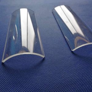 光學鏡片_石英玻璃圓片耐高溫石英光學鏡片弧形透明石英