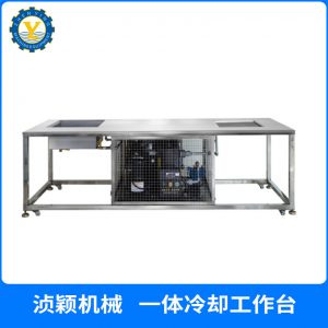 冷卻流水線_pvc商標(biāo)配套隧道爐自動滴塑流水線