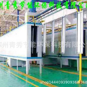 靜電噴涂流水線_廠家直銷環(huán)保型高溫烤漆房靜電噴涂流水線uv光固化