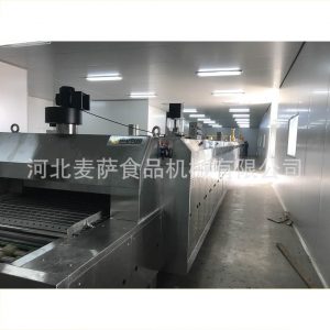 蛋糕生產(chǎn)線_廠家直銷食品廠隧道爐燃?xì)饧泄╋L(fēng)式隧道爐面包蛋糕生產(chǎn)線