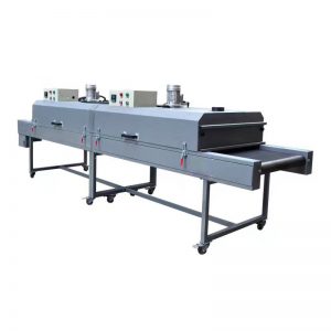 紅外隧道爐_電加熱絲印烘道隧道式烘干爐ir紅外特氟龍絲印