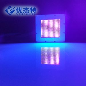 喇叭紫光燈_噴碼uvled面光源固化燈紫外線光固設備汽車喇叭紫光燈600w