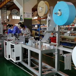 自動(dòng)生產(chǎn)線_kn95/n95/kf94超高速口罩生產(chǎn)線口罩機(jī)