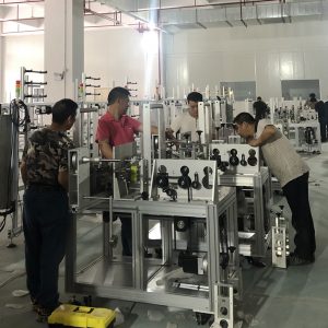 生產(chǎn)口罩機_N95全自動生產(chǎn)口罩機全自動折疊生產(chǎn)口罩機械