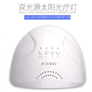 美甲機、光療燈_48W美甲燈光療機SUNone陽光1號光療燈感應(yīng)速干UVLED美甲烤燈