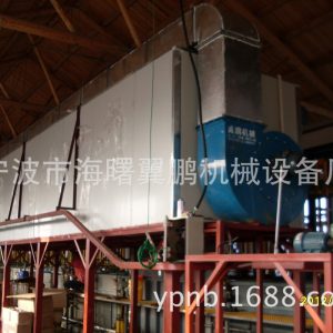 電鍍蒸汽烘道流水線隧道爐烘干機(jī)懸掛鏈橋式固化爐