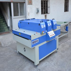 烘干固化設備_廣東東莞森人機械生產(chǎn)UV雙燈干燥機輸送可調溫控,