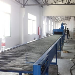 烘干固化設(shè)備_卓信美鐵氟龍網(wǎng)帶烘干流水線高溫天燃氣加熱烘烤隧道爐可加工