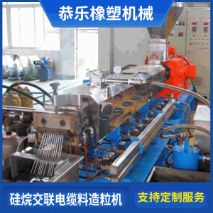 輻照交聯(lián)造粒機(jī)輻照交聯(lián)電纜料造粒設(shè)備