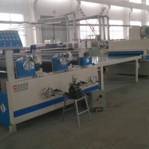 木皮板式家具專用UV油漆補(bǔ)土機(jī)、輥涂機(jī)、固化機(jī)生產(chǎn)線