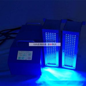 音響廠喇叭固化機50*200mm雙工位UVLED固化機音響喇叭固化設備