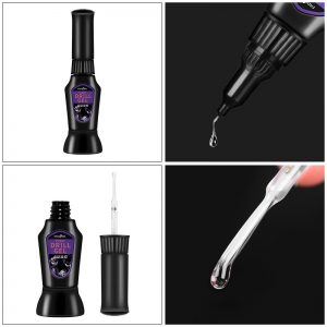 雙頭美甲粘鉆膠UV封鉆貼花飾品膠水針?biāo)捎命c(diǎn)鉆膠爆款廠家直銷(xiāo)