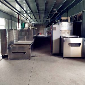 黑水虻烘干的溫度黑水虻隧道式烘干爐黑水虻快速微波干燥設備