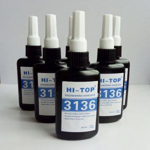 直供金屬膠水3136UV膠紫外線固化膠水高強度牢固膠水