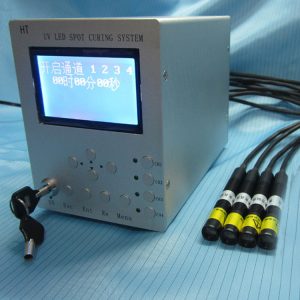 UVLED冷光源固化機紫外線點光源固化機1主機4照射頭UV膠固化