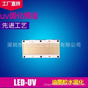 LEDUV紫光固化光源模組絲印移印機uv固化燈365,395NM冷光源燈