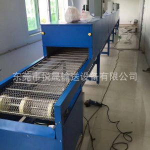 定制隧道爐烘干線不銹鋼網(wǎng)帶五金塑料烘干線絲印隧道烘干流水線
